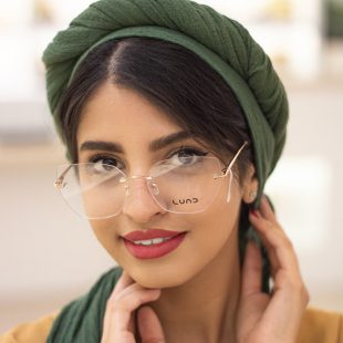 خرید عینک طبی بدون فریم زنانه لوند 1346 - Lund M1346