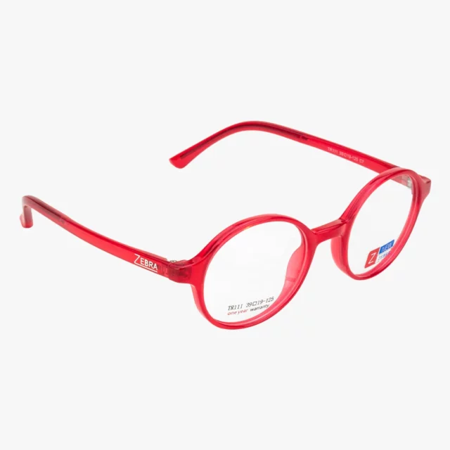 خرید عینک طبی کائوچویی شیک بچگانه زبرا 111 - Zebra TR111