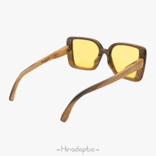 عینک دید در شب چوبی فشن گردو 03 - Wooden Sunglasses MWG03