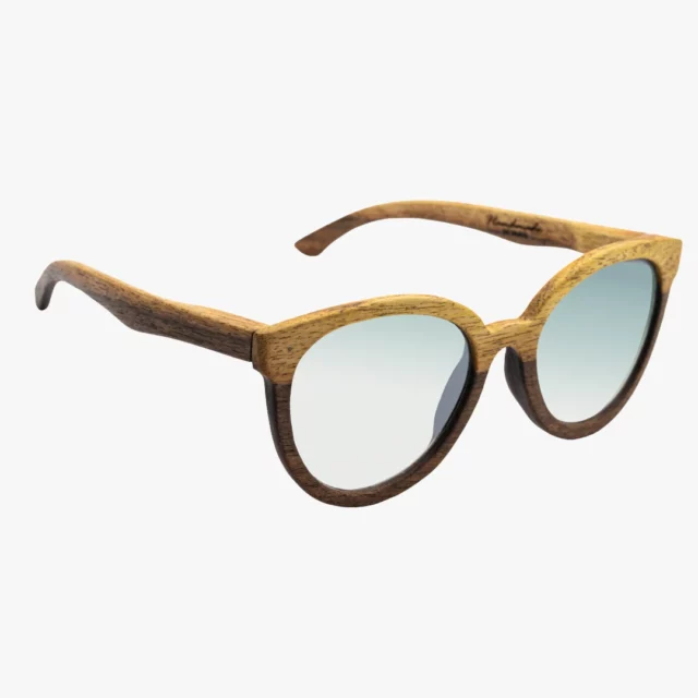عینک آفتابی چوبی دست ساز ایده آل جدید کهور 08 - Wooden Sunglasses MWG08