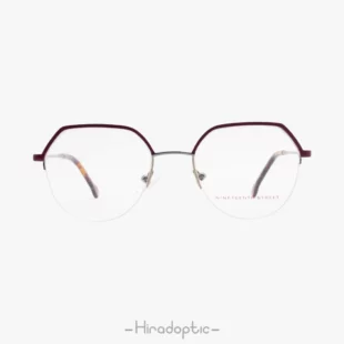 عینک طبی خیابان نوزدهم Nineteen-St-F8083 فلزی زرشکی
